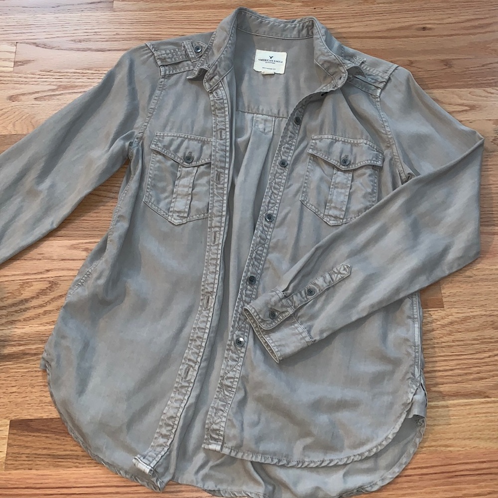 Boyfriend Fit Button Down